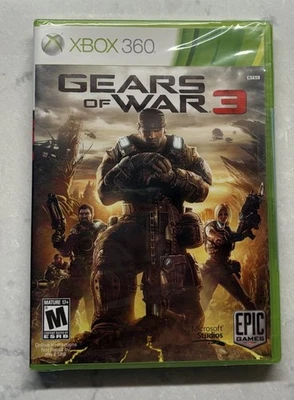 Gears of War 3 (Xbox 360, 2011)NEW SEALED - Image 1 of 4