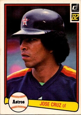 1982 Donruss #244 Jose Cruz - Image 1 of 2