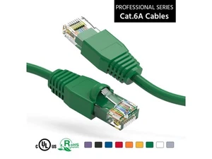 Nippon Labs 60CAT6A-50GN 50 ft Cat Cat6A Green 50 FT NE Green NL - Picture 1 of 4