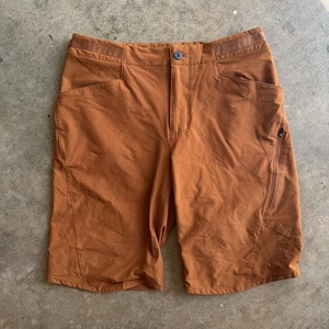 Patagonia Mens Dirt Craft Bike Shorts Size 33 Wood Brown Sustainable Hiking NWT - Picture 1 of 8