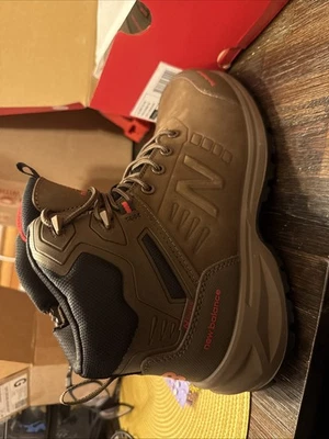 Botas de trabajo New Balance para hombre punta compuesta talla 10 ropa de trabajo construcción Choc Foto 1 de 4