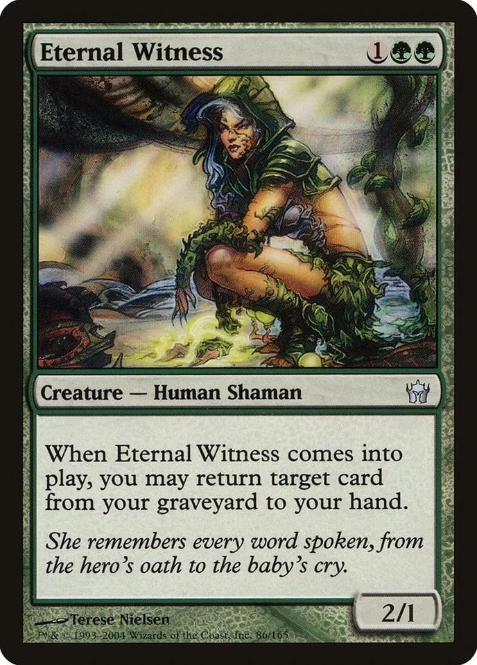 Eternal Witness Fifth Dawn PLD Green Uncommon MAGIC GATHERING CARD ABUGames - Image 1 of 1