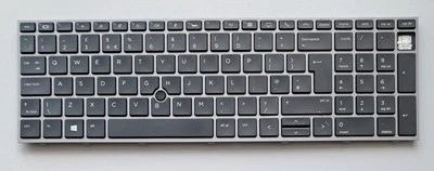 HP ZBook 17 G5 Tastatur Keyboard QWERTY HPM17H66GBJ9201 L12764-032 - Bild 1 von 4