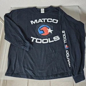 VTG MATCO TOOLS Automotive Pro Mechanics Men's XL Long Sleeve Shirt DOUBLE SIDED - Picture 1 of 4