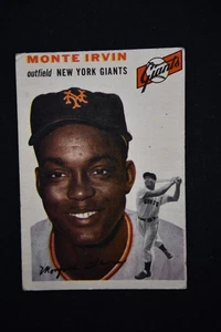 1954 Topps - Monte Irvin #3 White Back - Picture 1 of 2