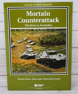 Decision Games Foliospielserie, 2. Weltkrieg, Mortain Counterattack, ungelocht - Bild 1 von 8