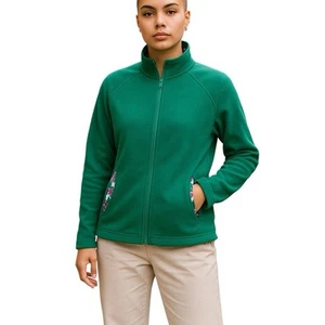 Tommy Bahama Golf Jacket Women Size Small Green Full Zip Long Sleeve - Picture 1 of 13