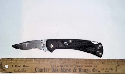 Buck  USA  112-1 Single Blade Knife. - Image 1 of 4
