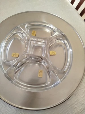 antipastiera in acciaio Inox 18/10 - Immagine 1 di 4