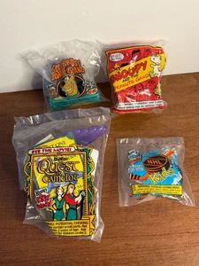 Vintage Wendy’s Kids Meal Toys New in Packages | Collectible Fast Food Lot of 4 - Picture 1 of 3