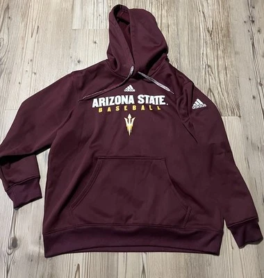 Arizona State Sun Devils Juego de Béisbol Usado Equipo Emitido Sudadera #8 XL Foto 1 de 4