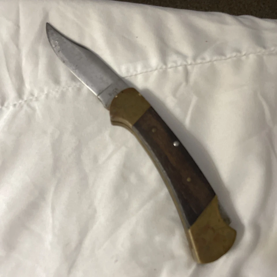 Vintage Buck 112 USA Lock back Folding Knife 1967-1972 Date Code - Image 1 of 4