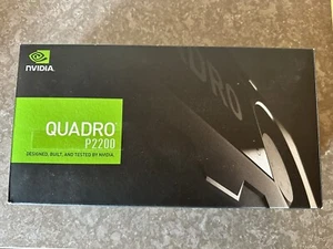 NVIDIA PNY Quadro P2200 5GB GDDR5X Grafikkarte (schneller als P2000) - NEU / OVP - Bild 1 von 5