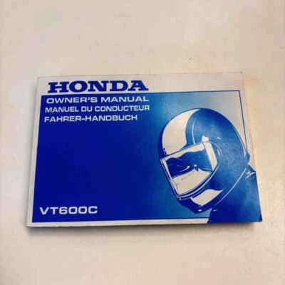 HONDA VT 600 C 1998 37MZ8650 00X37-MZ8-6501 Motorrad-Handbuch gebraucht Fahrer - Bild 1 von 4