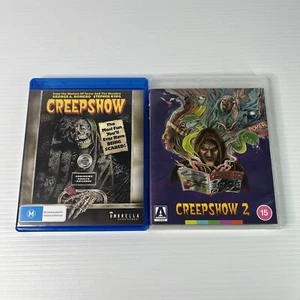 Creepshow 1 & 2 (Blu-Rays, Region B) 1982 / 2002 - George A. Romero - VGC - Picture 1 of 14