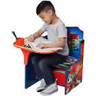 Sturdy Kids Homework Chair Eat Play Study Table Activity Desk Storage Bin Box