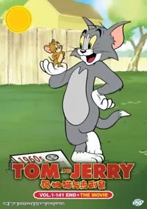 TOM AND JERRY ( VOL.1-14 ) END + THE MOVIE DVD + EXTRA GIFT - Picture 1 of 2
