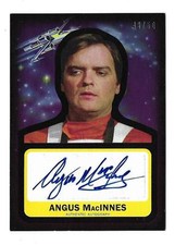 2015 Topps Star Wars Journey to the Force Awakens Autograph ANGUS MacINNES 46/50