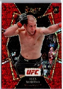 Panini Select UFC Premier Level 2022 Red Disco Prizm/99 Alex Morono Rookie RC - Imagen 1 de 3