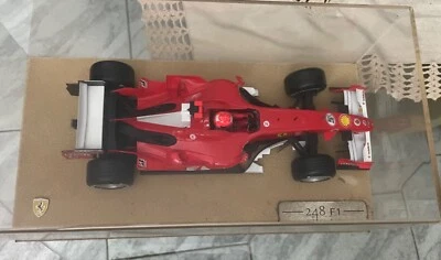 FERRARI 248 F1 2006 FELIPE MASSA SCALA 1:24 MODELLINO in teca originale raro - Immagine 1 di 4
