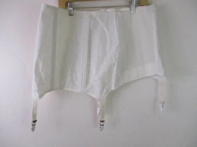 SEARS Vintage Faja Blanca Talla Grande Pin Up Lencería Vintage Foto 1 de 4