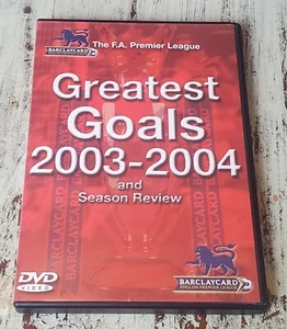 NM Greatest Goals 2003-2004 & Season Review F.A. Premier League DVD US - Picture 1 of 3