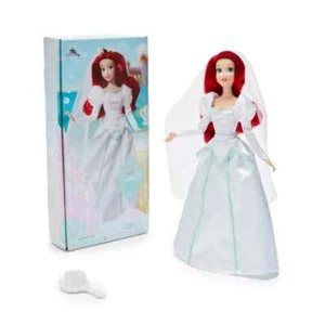 (◕‿◕) Classic Ariel Wedding Bride Doll, The Little Mermaid ~Disney Store~ (◕‿◕) - Picture 1 of 8