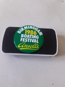 Birmingham Boating Festival 1986 Vintage Abzeichen - Bild 1 von 3
