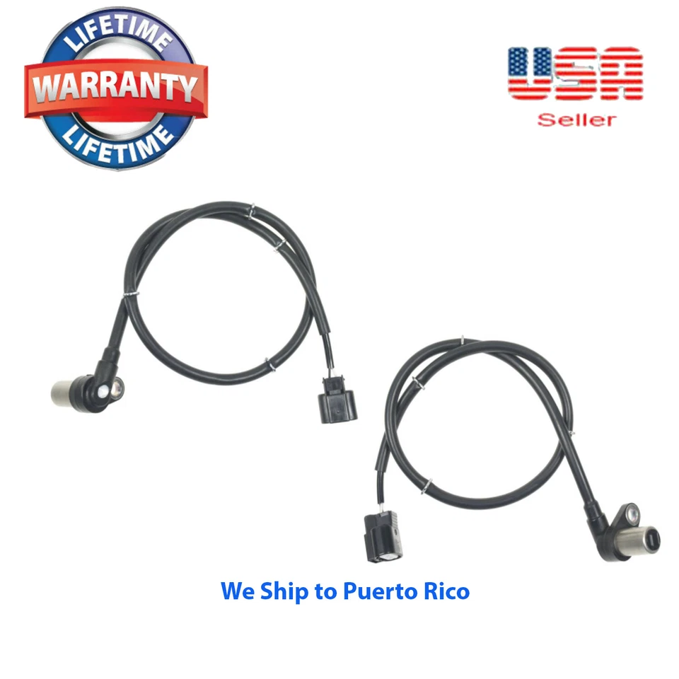 Sensor de velocidad de rueda 2 ABS delantero derecho e izquierdo apto para Mitsubishi Montero SPORT 97-04 Foto 1 de 4