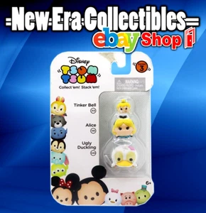 Tsum Tsum Series 3 Tinker Bell 313 Alice 135 Ugly Duckling 345Jakks Pacific 2016 - Picture 1 of 1