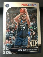 2019-20 Panini Premium Stock Prizm Parallel Karl-Anthony Towns Card # 11 MT (A1)