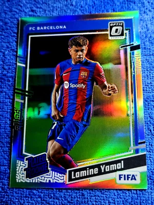 Holograma Panini Donruss Optic Rated Rookie Prizm Lamine Yamal #177 GRADE ME 2023-24 Foto 1 de 2
