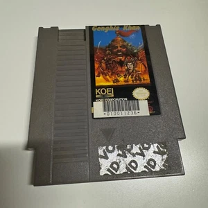Nintendo (NES) Genghis Khan 1990 Video Game, Cartridge Only. Tested. - Picture 1 of 3