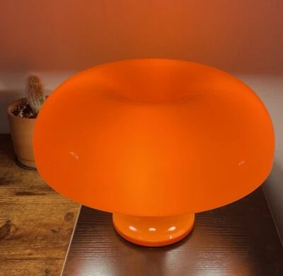 Bougié | Seta Naranja | Lámpara Réplica Nesso | Ligeramente Usada Foto 1 de 4