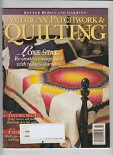 American Patchwork and Quilting Magazine October 1994 Lone Star Autumn Nights