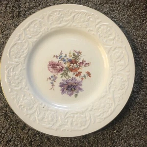 corinthian China Floral Teller Goldrand Made In England �� - Bild 1 von 4