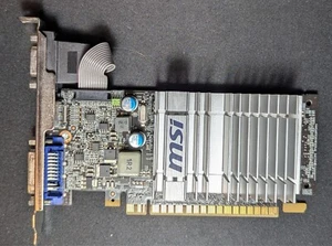 MSI GeForce 8400 GS 512MB DDR3 PCI Express 2.0 x16 Video Card N8400GS-MD512H - Picture 1 of 4