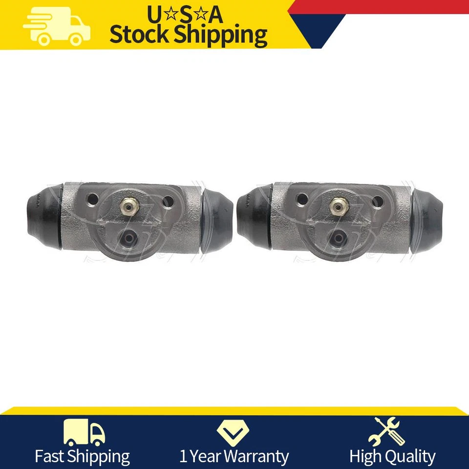 Se adapta a Dodge Caravan 1996~2007 2X Frenos traseros Raybestos Cilindros de rueda de freno de tambor Foto 1 de 3
