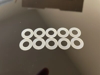 CANTIDAD 10- Carenado de capucha plástico retenedor lavadora Honda CBR900RR CBR600 VFR750F RC45 Foto 1 de 2