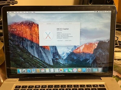 Apple MacBook Pro 15" 2009 Core 2 Duo 2.53 GHz 8GB Ram 500GB HDD [L15198] - Image 1 of 4