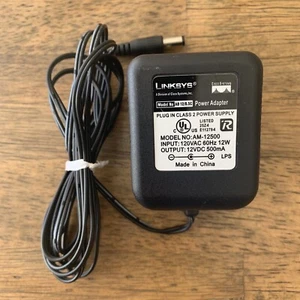 Fuente de alimentación original LINKSYS 12V adaptador de CA 500mA - Imagen 1 de 5