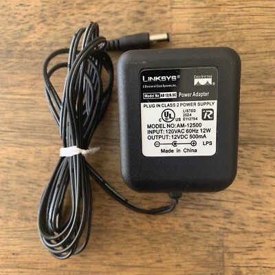 Genuine LINKSYS Power Supply 12V AC Adapter 500mA - Image 1 of 4