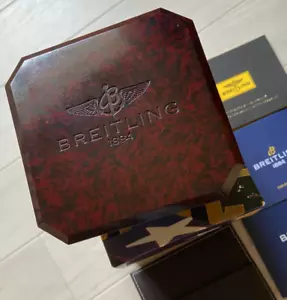 Original Breitling Uhrenbox Etui Bakelit mit Außenbox #1433 - Bild 1 von 11