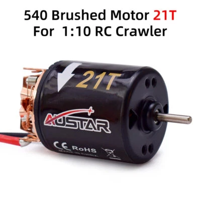AUSTAR RS-540 21T 3.17mm Modified Brushed Motor for 1/10 Axial SCX10 RC4WD Car - Bild 1 von 4