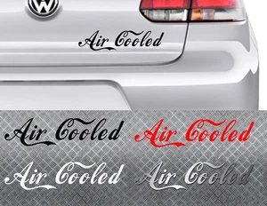 LUFTGEKÜHLTE COCA 25cm STYLE VW DUB BOMB KOMBI COX GOLF AUFKLEBER STICKER AA150* - Bild 1 von 1