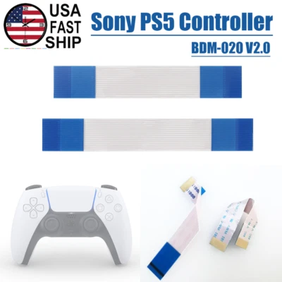 OEM L1 / R1 L R Buttons Flex Cable For Sony Playstation 5 PS5 Controller BDM-020 - Image 1 of 4