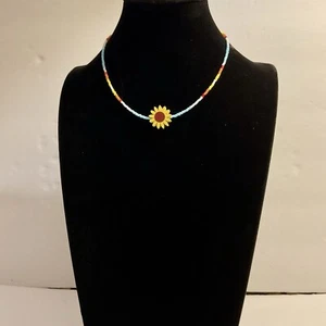 Sunflower Necklace - Picture 1 of 14