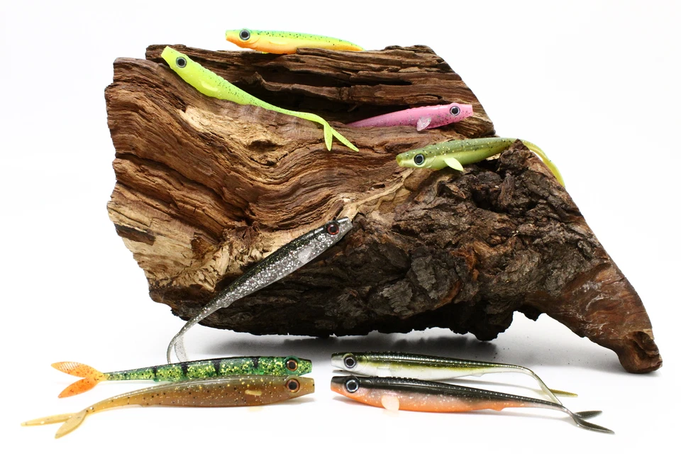 Spro Iris V-Power 80 8cm 3g UV Shad Perch Mojito Goby Olive Baitfish Lemon Lime - Bild 1 von 1