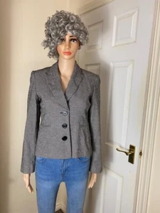 Phase Eight Wool Blend Blazer Jacket Size 8 - Picture 1 of 8