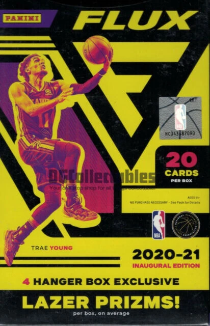 Panini 2021 NBA Flux Basketball Sports Trading Card - 20 Cards